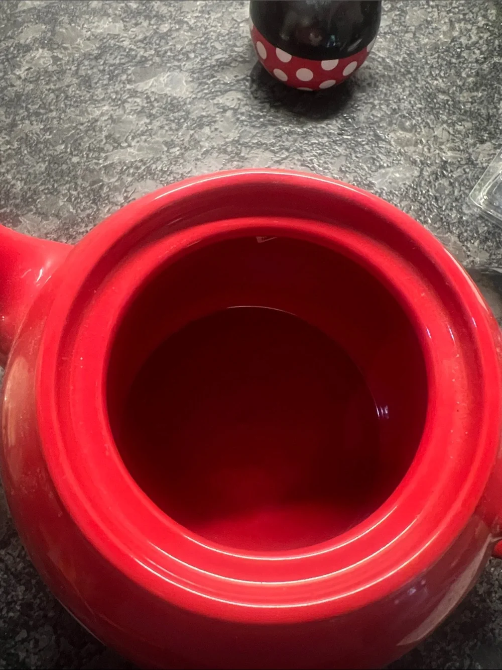 Disney Mickey Mouse Ceramic Tea pot. New with tags.  Minnie Mouse salt shaker.